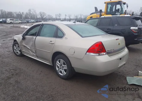 2009 Chevrolet Impala Ls z USA, uszkodzony, nr VIN 2G1WB57N691111424
